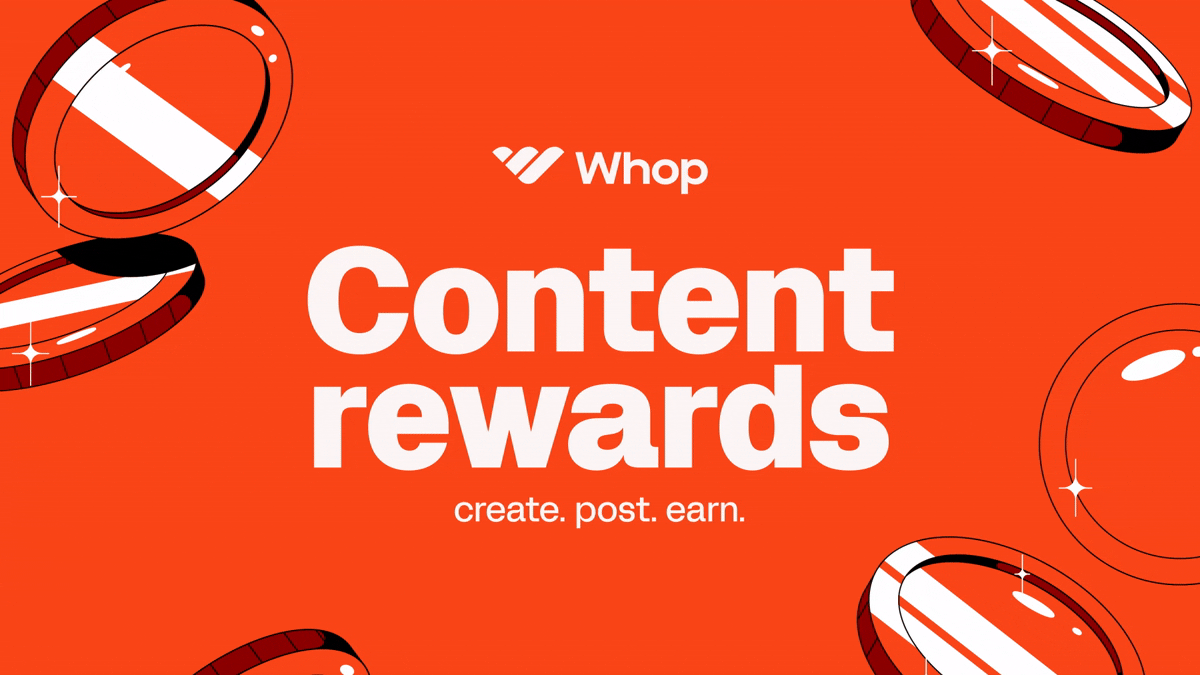 How to use Content Rewards on Whop: A guide for creators and brands