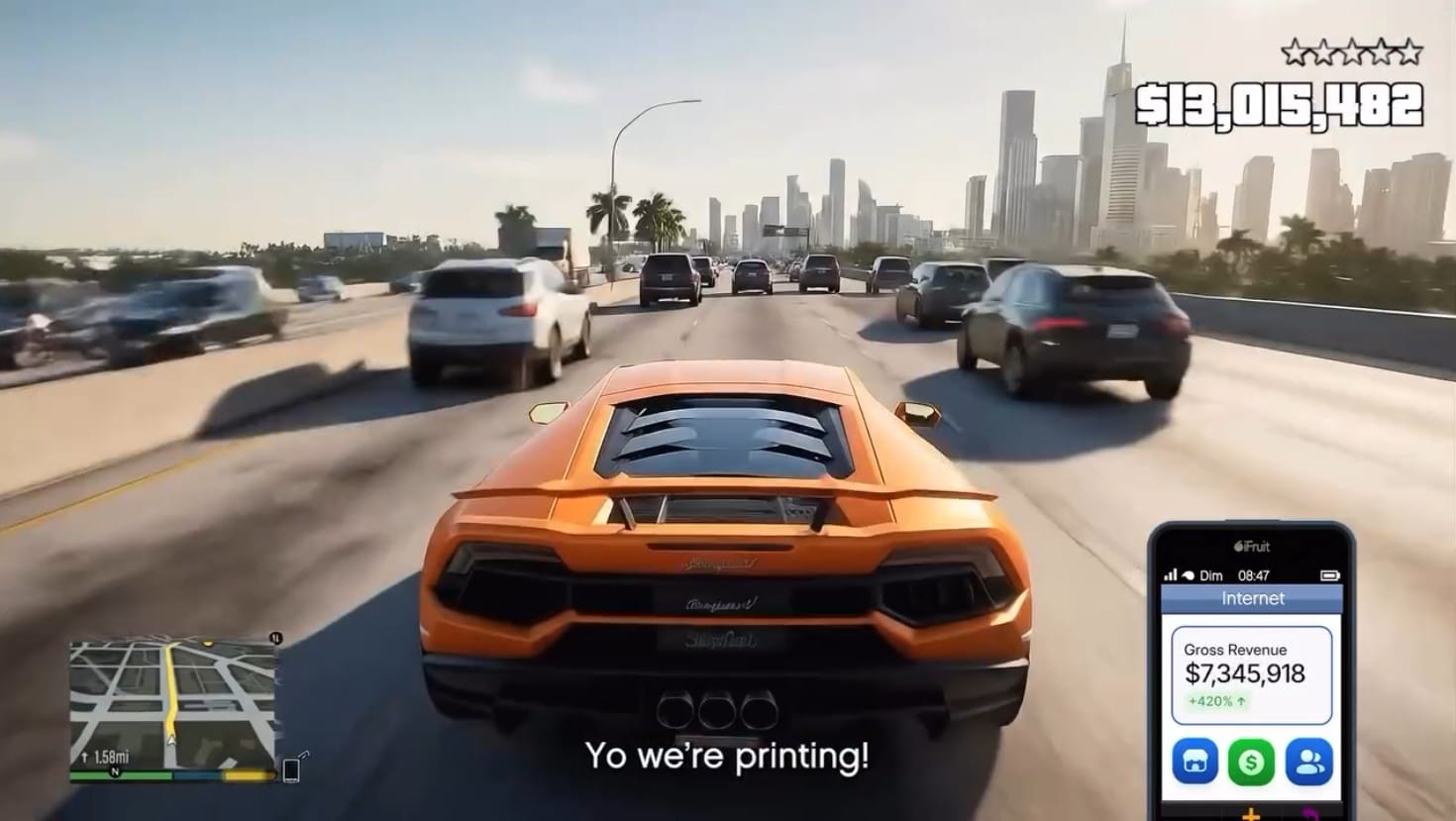 New mission: get rich